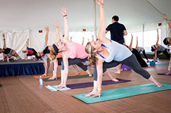 yoga fest dates pose
